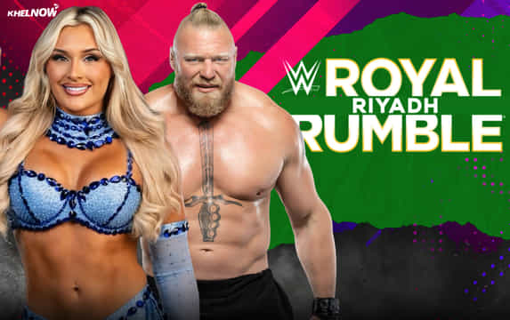 Tiffany Stratton and Brock Lesnar WWE Royal Rumble 2026