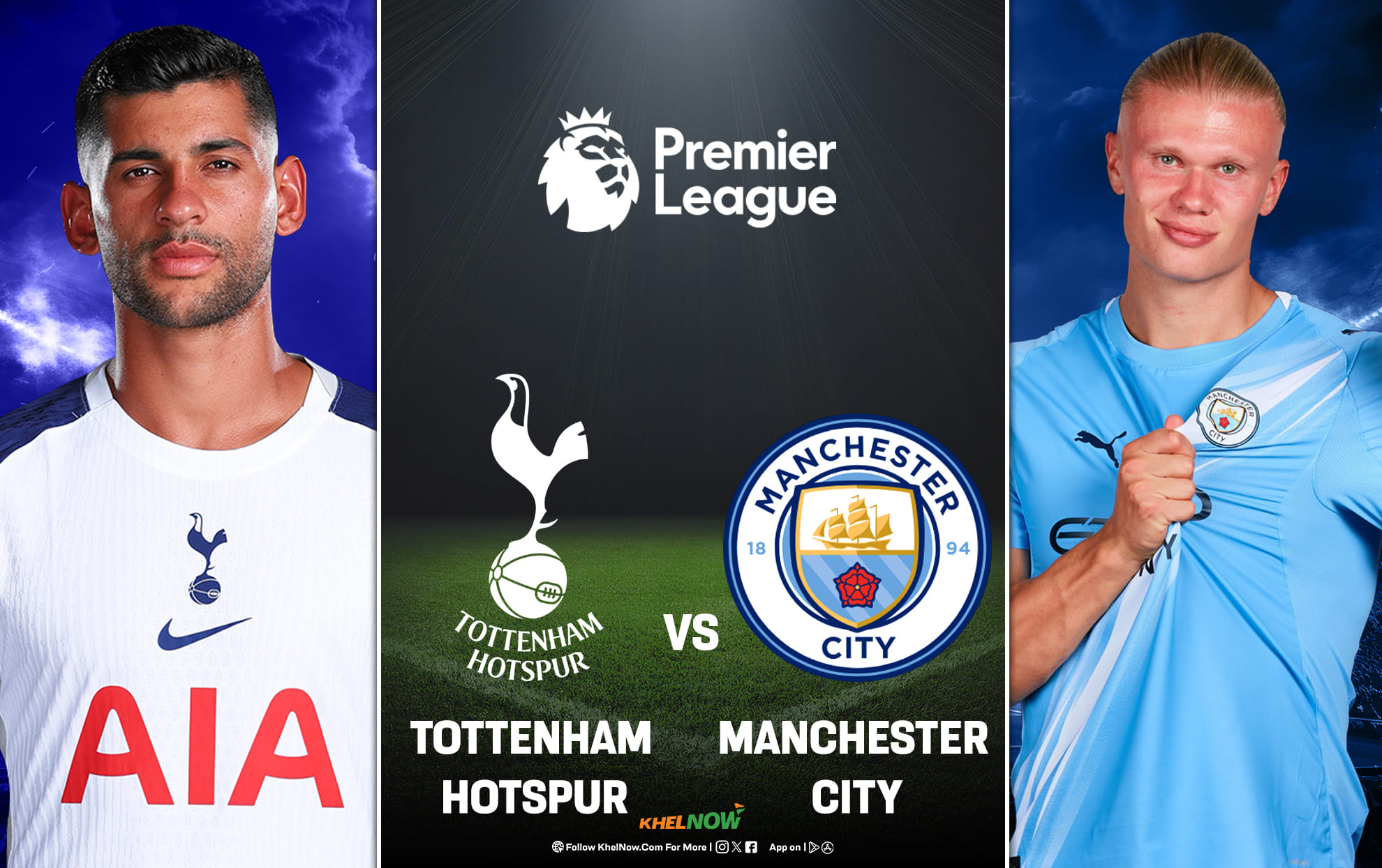 Preview: Tottenham Hotspur vs Manchester City Prediction, lineups, betting tips & odds | Premier League 2025-26
