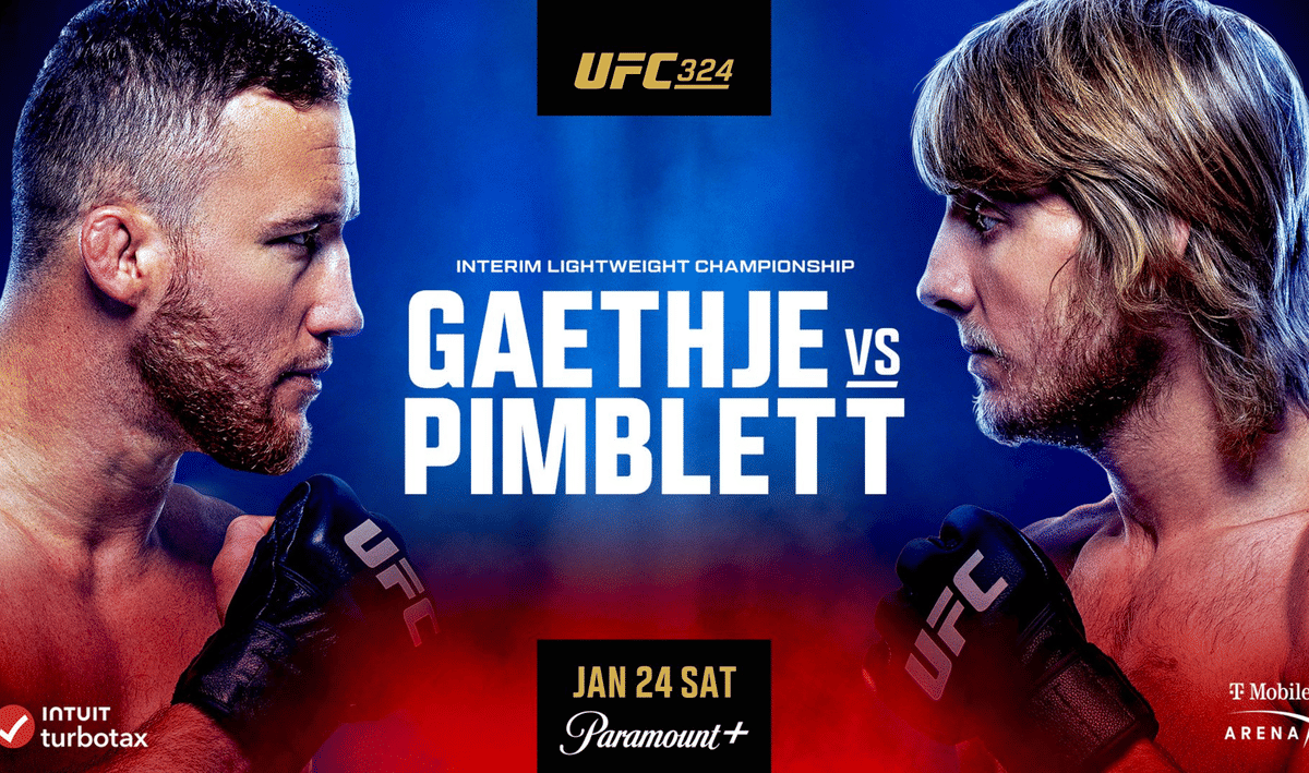 UFC 324 Gaethje vs Pimblett (Credit-UFC)