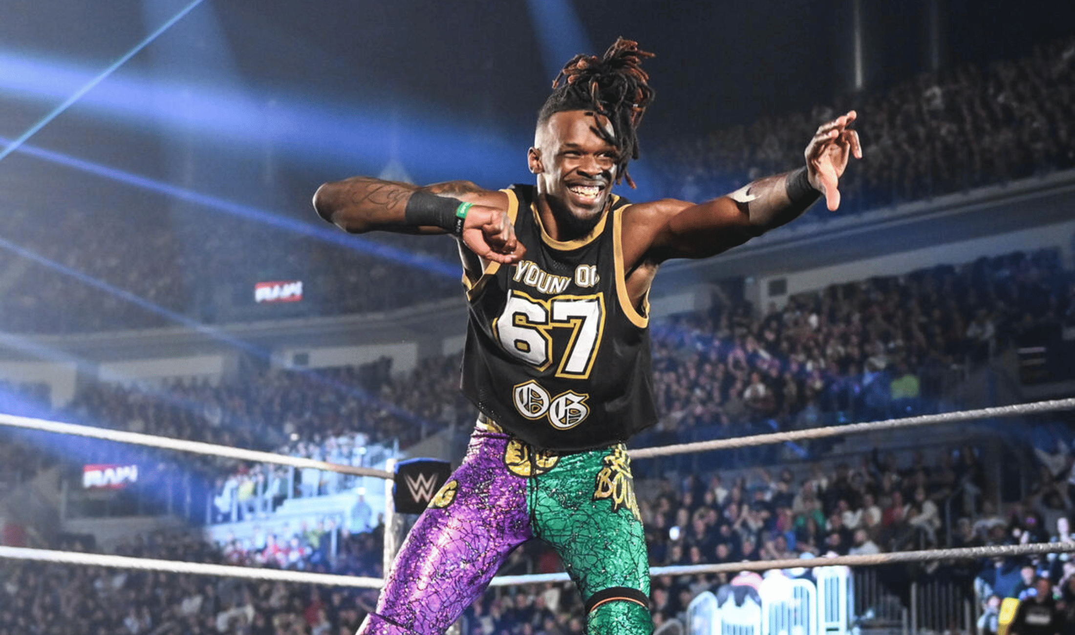 WWE Raw January 12, 26 Je'Von Evans