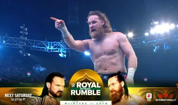 WWE Saturday Night’s Main Event Results: Sami Zayn becomes no. 1 contendor to face Drew McIntyre at Royal Rumble 2026