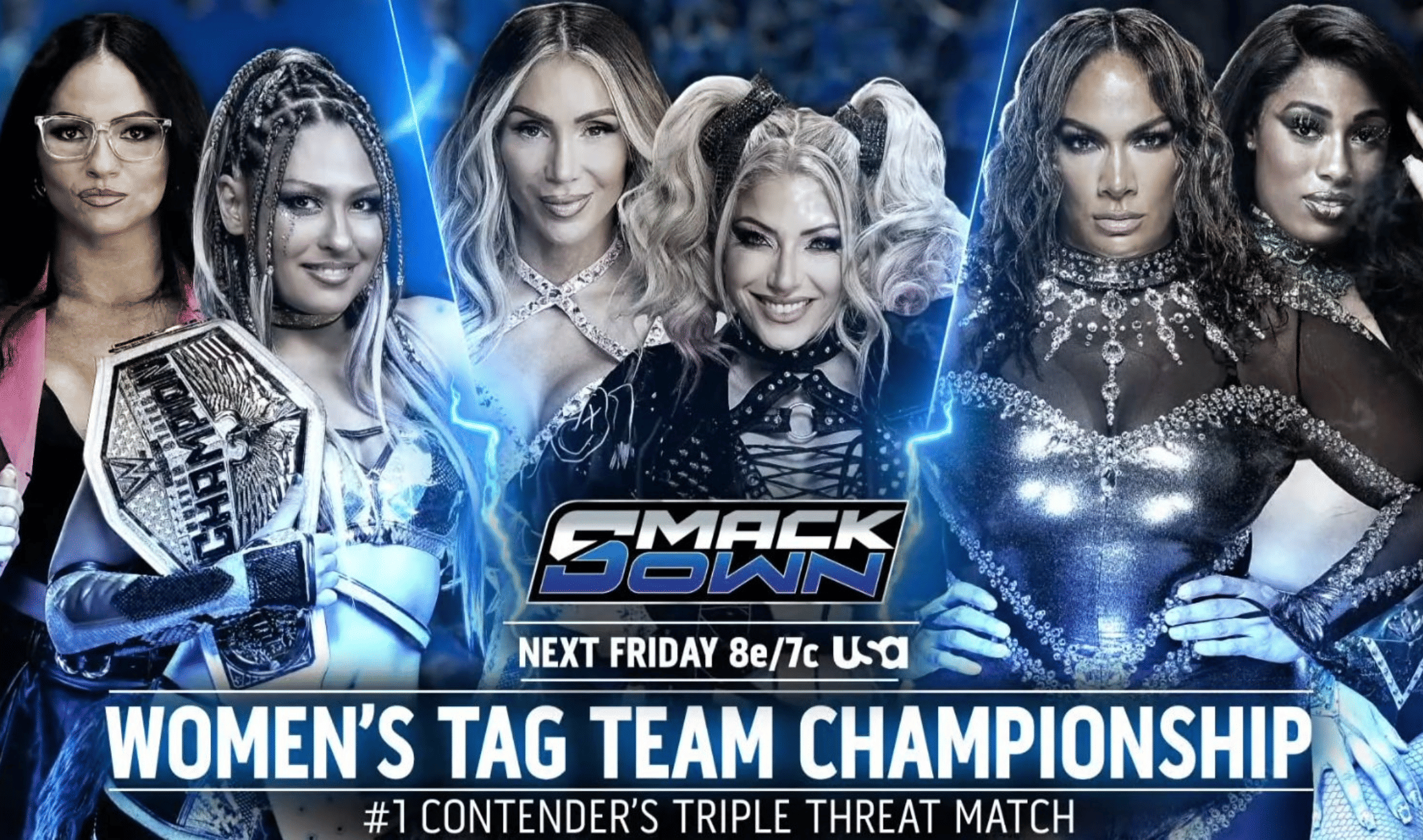 WWE SmackDown Jan 23, 26 Charlexa vs Giulia & James vs Jax & Legend