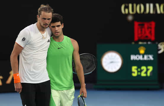 Carlos Alcaraz and Alexander Zverev produce Australian Open's third longest ever match
