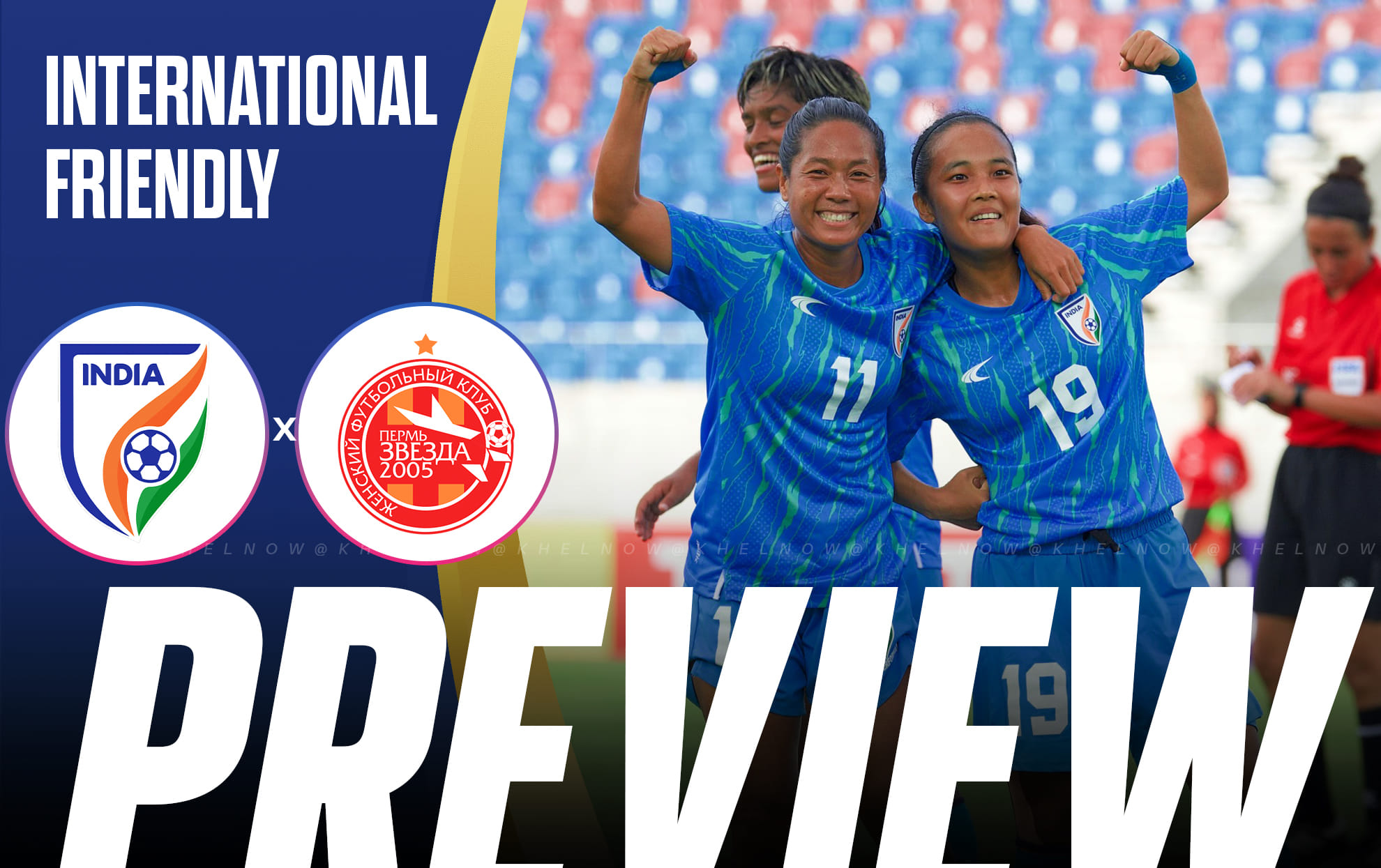 India Women’s Football Team take on Zvezda-2005 Perm in Türkiye