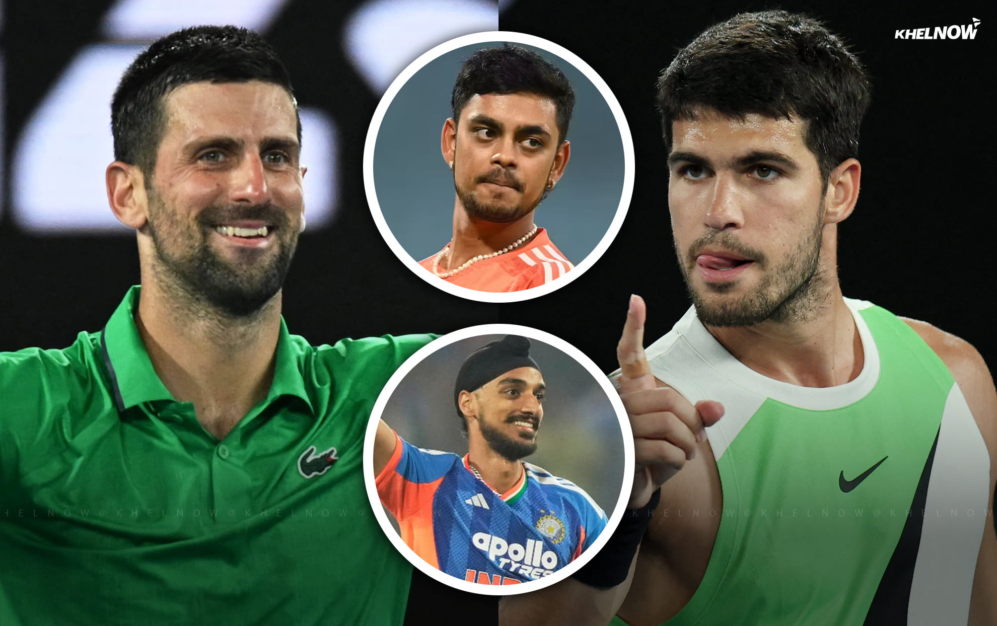 Video: Carlos Alcaraz or Novak Djokovic? Ishan Kishan & Arshdeep Singh pick Australian Open 2026 winner