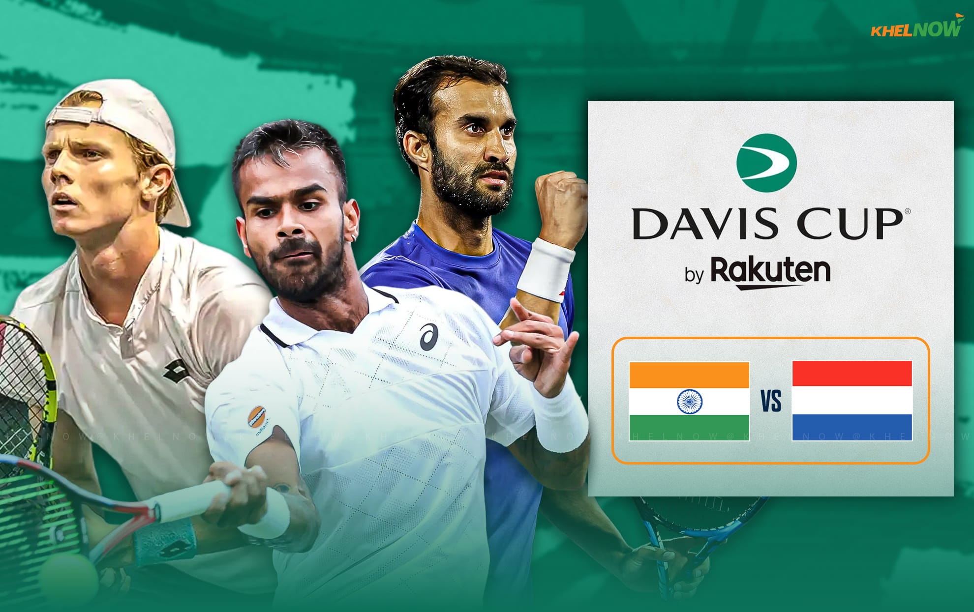 India vs Netherlands, Davis Cup 2026 Qualifiers Round One: Full schedule, fixtures, results, live streaming details