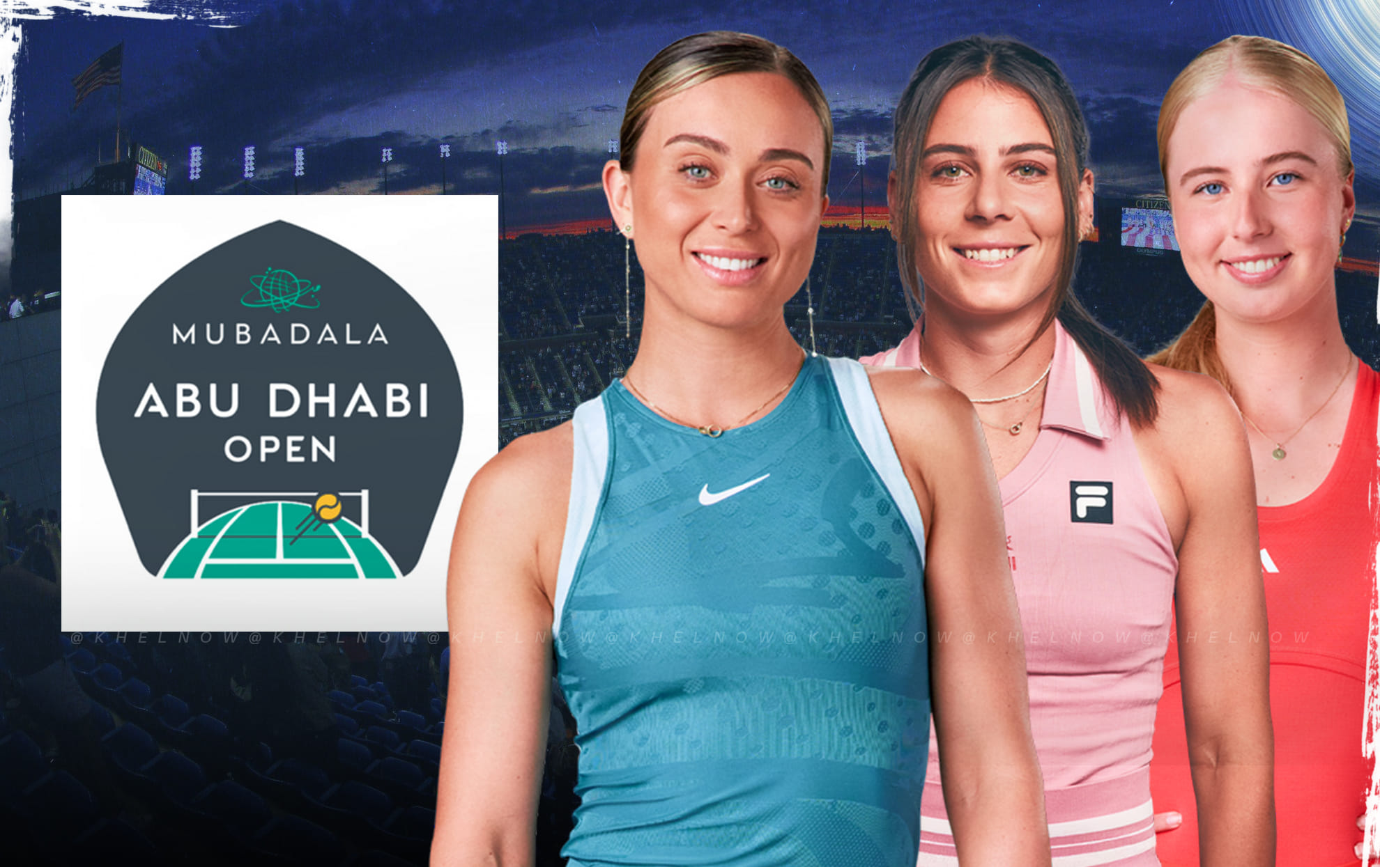 WTA Abu Dhabi Open 2026: Updated schedule, fixtures, results, live streaming details
