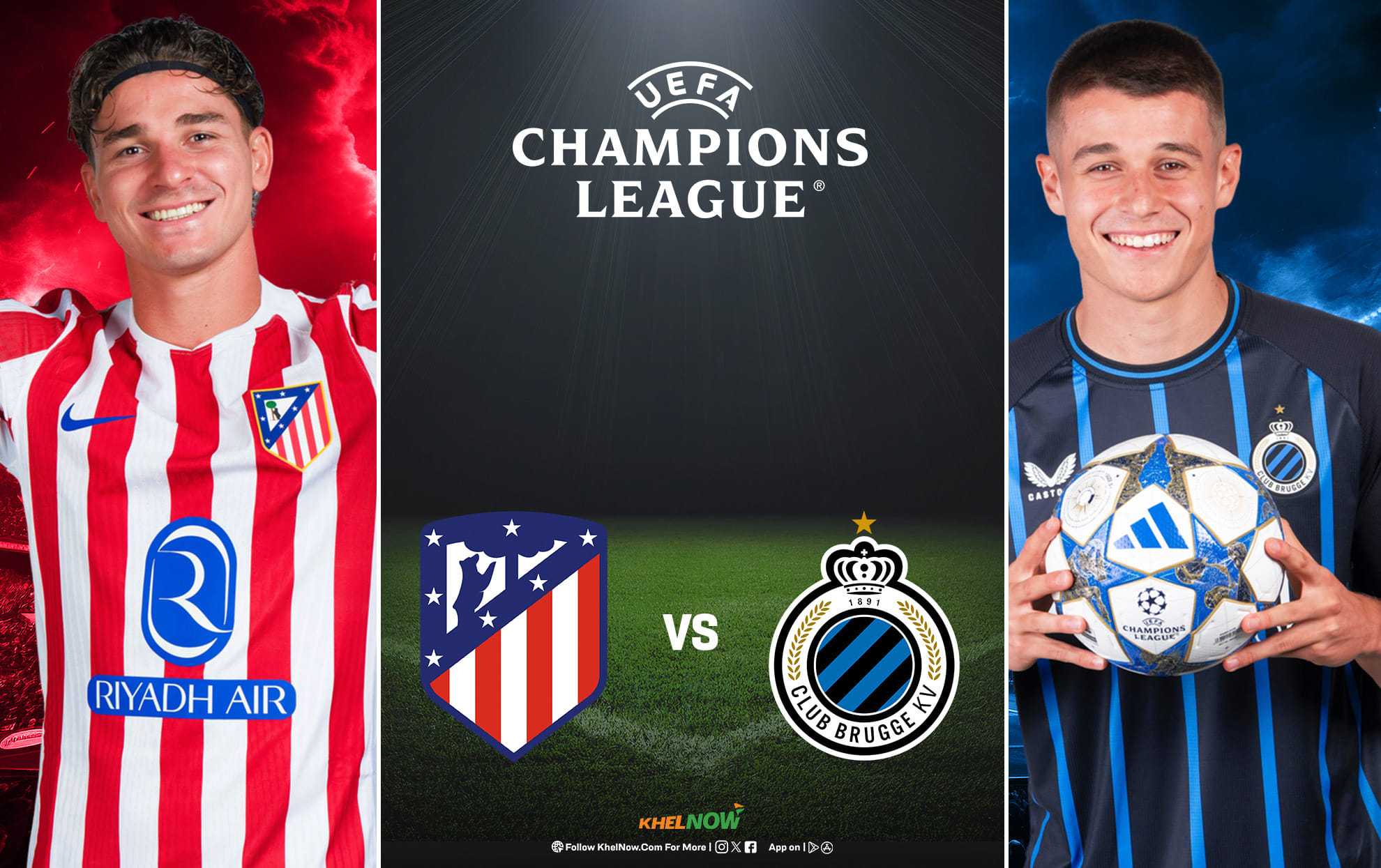 Preview: Atlético Madrid vs Club Brugge Prediction, lineups, betting tips & odds | UEFA Champions League 2025-26 Playoffs second-leg
