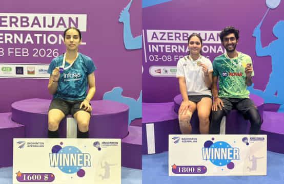 Azerbaijan International 2026: Devika Sihag wins singles title; Sathwik Reddy K & Radhika Sharma claim mixed doubles gold