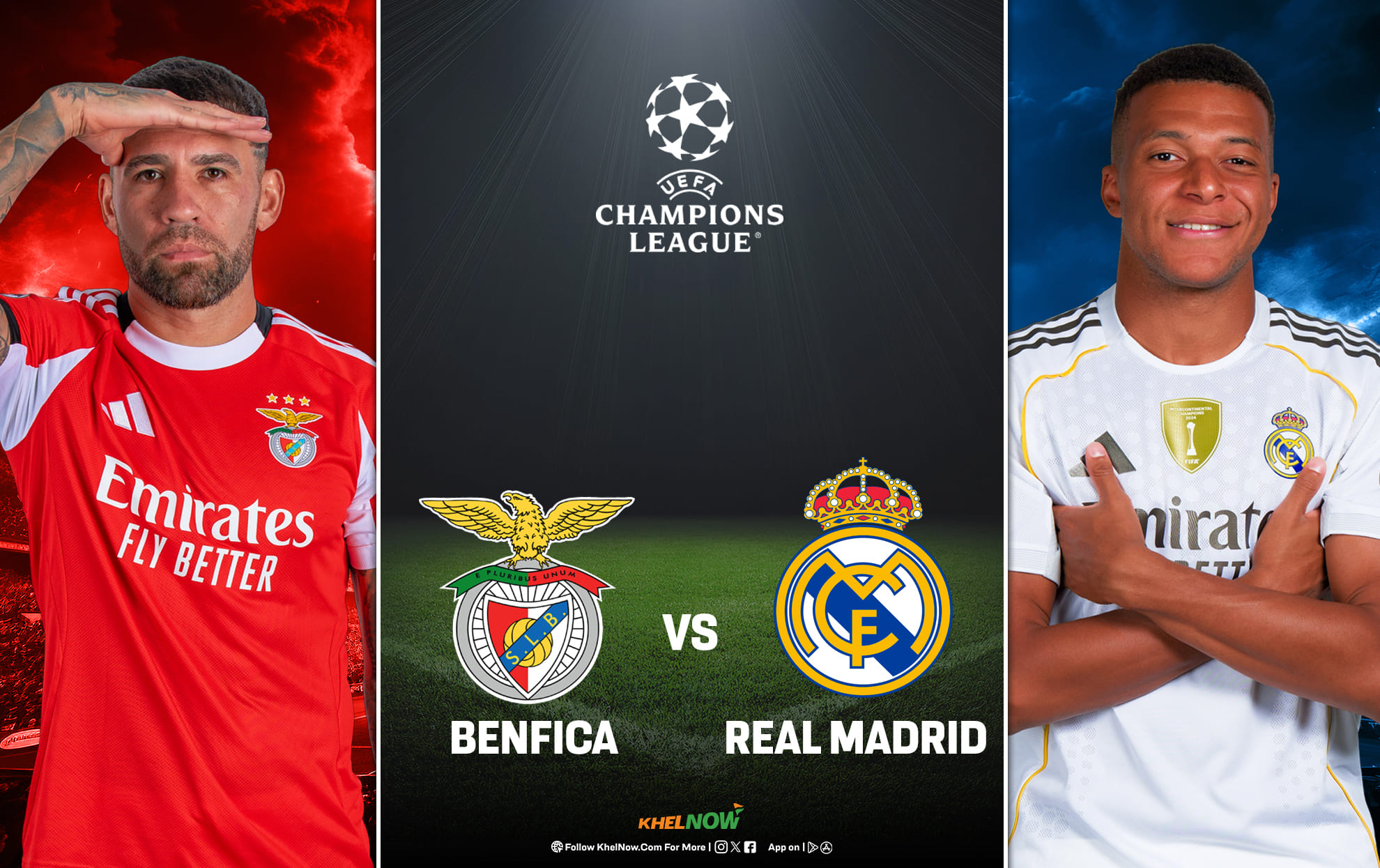 Preview: Benfica vs Real Madrid Prediction, lineups, betting tips & odds | UEFA Champions League 2025-26 Playoffs first-leg