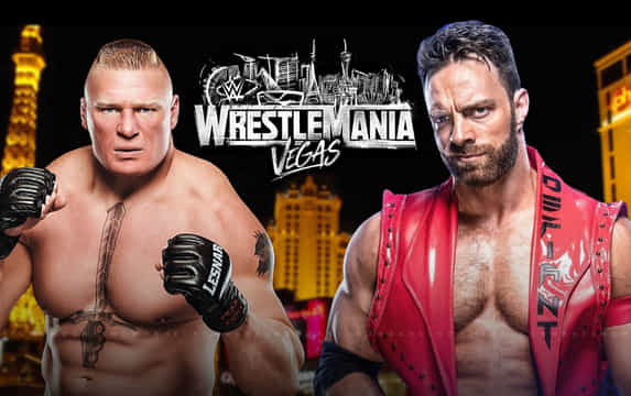 Brock Lesnar vs LA Knight WWE WrestleMania 42