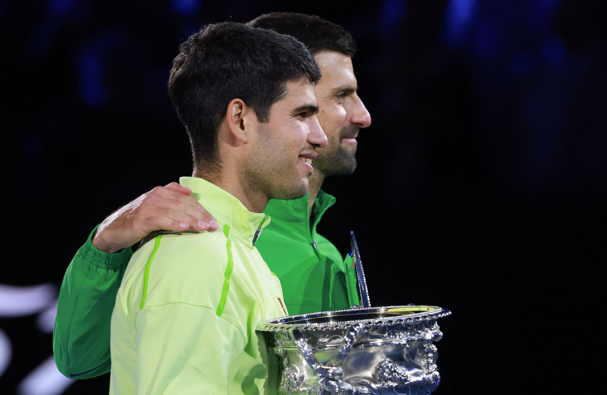 Carlos Alcaraz joins Rafael Nadal in this incredible record against Novak Djokovic