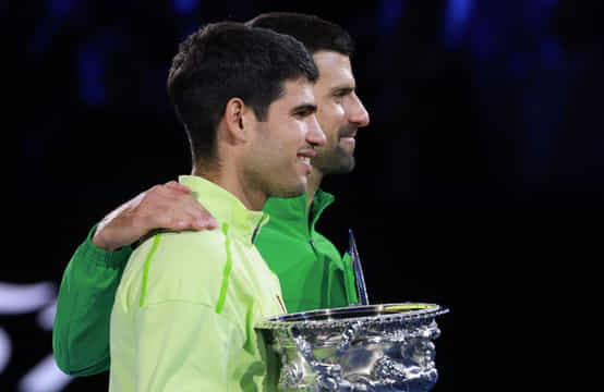 Carlos Alcaraz joins Rafael Nadal in this incredible record against Novak Djokovic