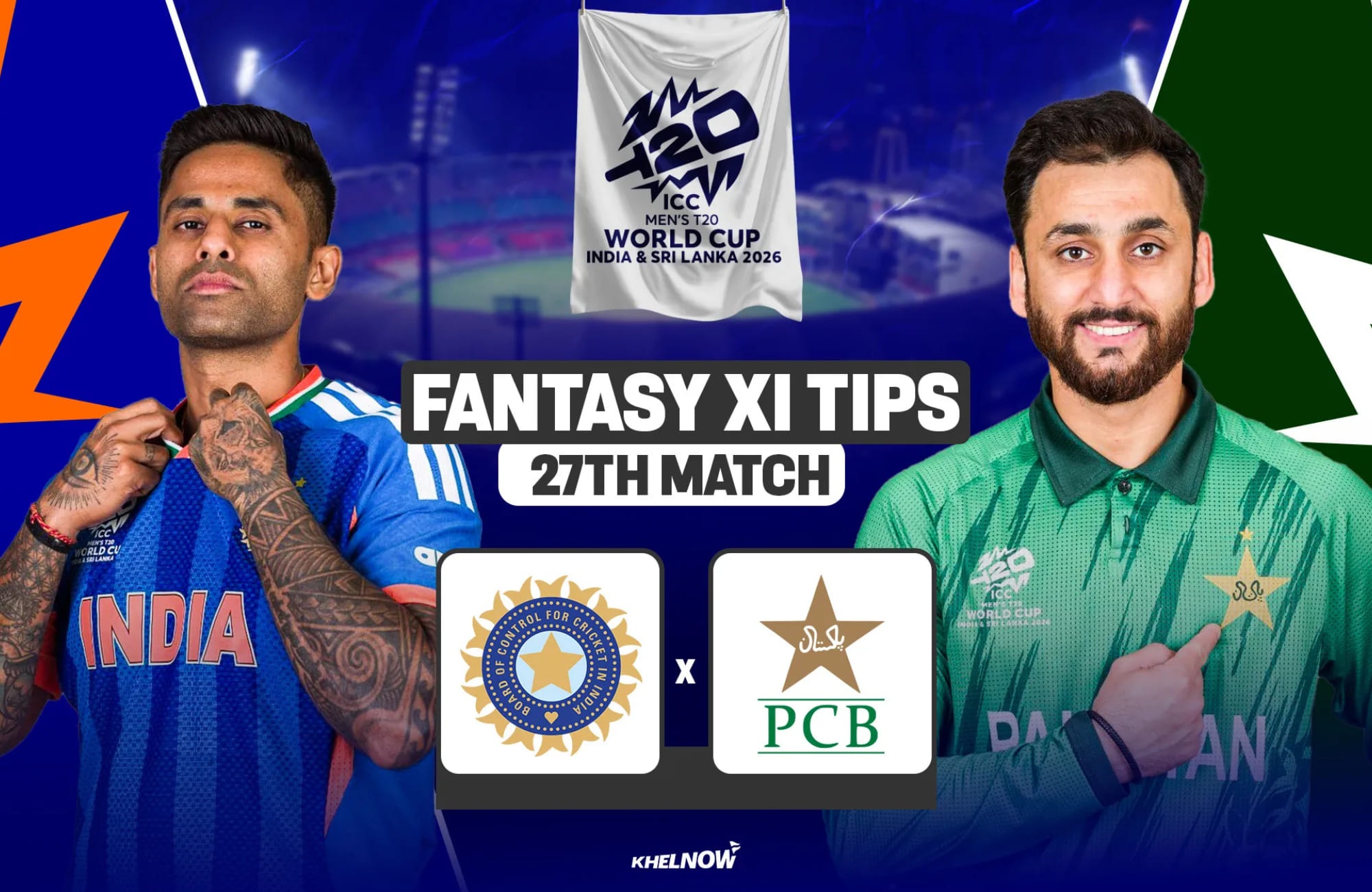 IND vs PAK Dream11 Prediction, मैच 27, T20 World Cup 2026