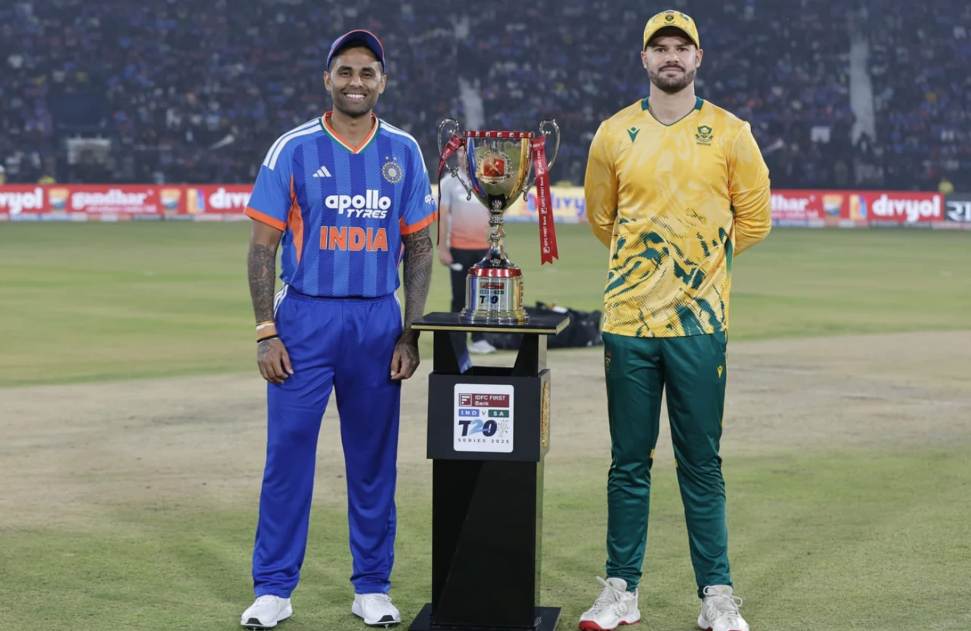What happened last time when India faced South Africa in T20I in Ahmedabad?