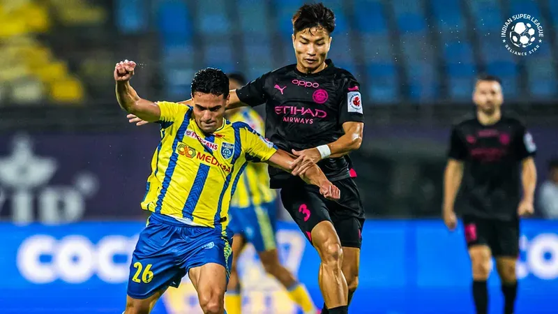 What happened when Kerala Blasters FC last faced Mumbai City FC in the ISL?