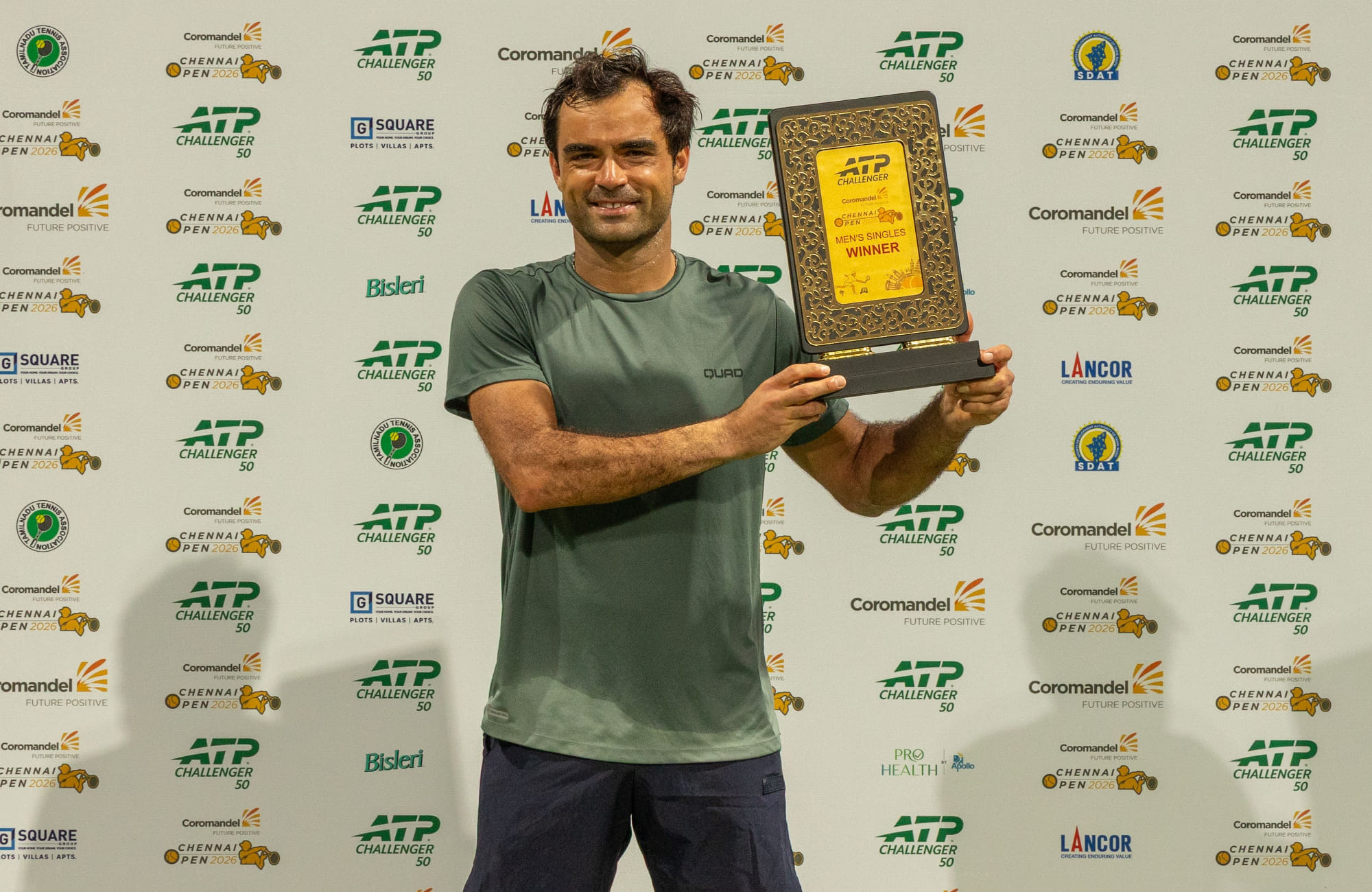 Chennai Open 2026: Frederico Ferreira Silva clinches maiden ATP Challenger title with win over Federico Agustin Gomez