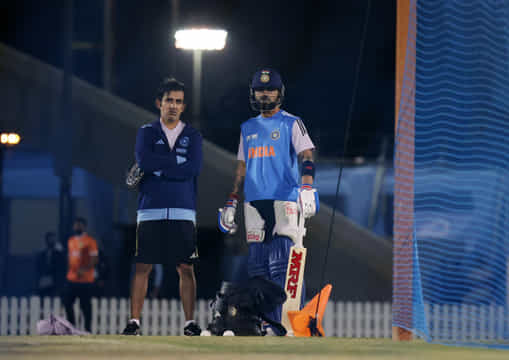 Virat Kohli and Gautam Gambhir
