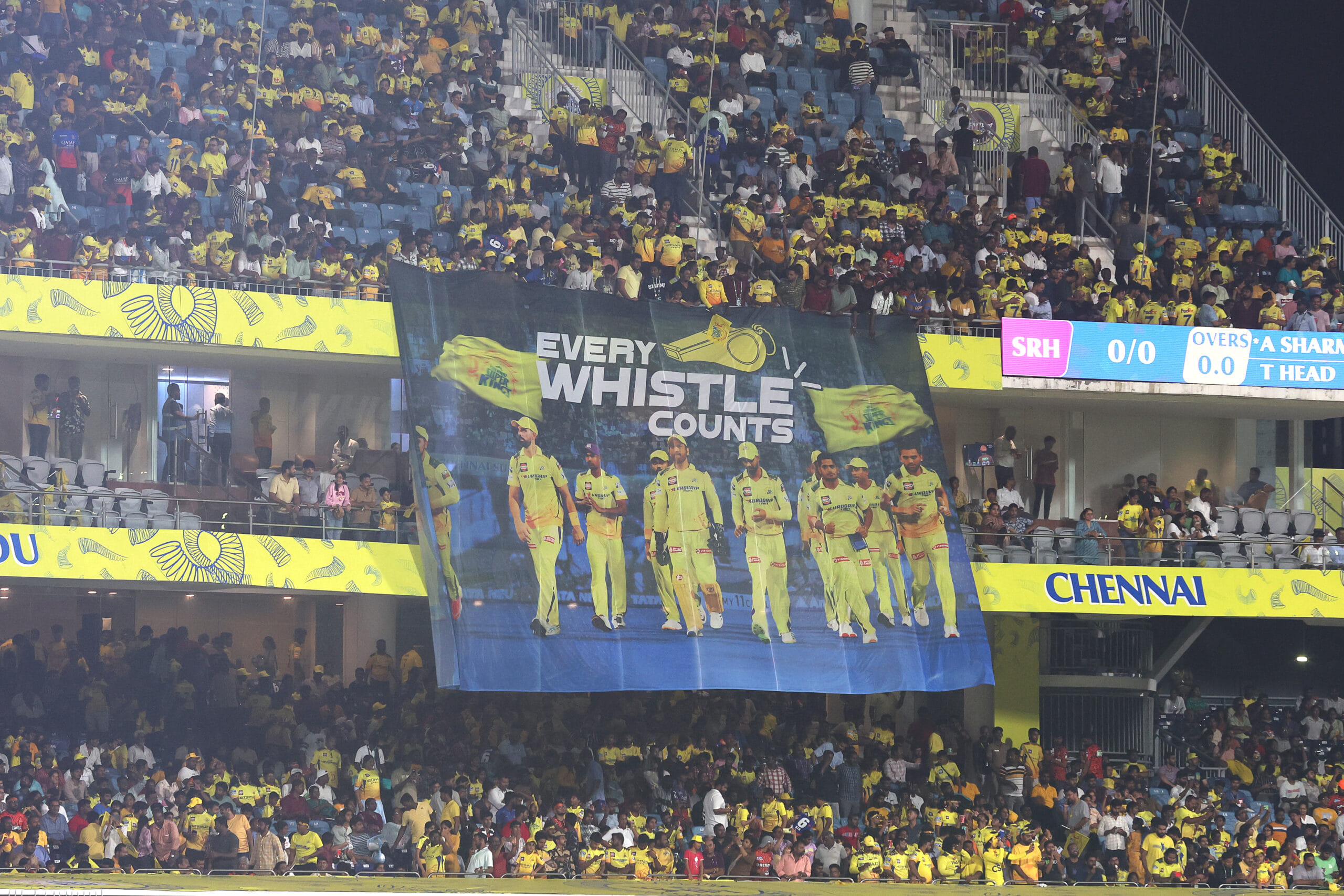 Why are whistles not allowed at Chepauk Stadium for T20 World Cup 2026?