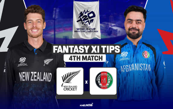 NZ vs AFG Dream11 Prediction, Dream11 Playing XI, Today Match 4, ICC T20 World Cup 2026