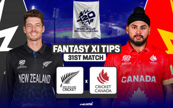 NZ vs CAN Dream11 Prediction, Dream11 Playing XI, Today Match 31, ICC T20 World Cup 2026