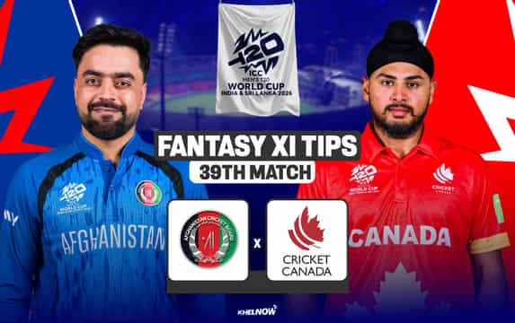 AFG vs CAN Dream11 Prediction, Dream11 Playing XI, Today Match 39, ICC T20 World Cup 2026