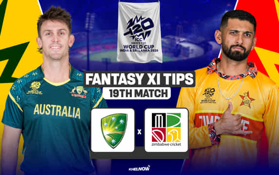 AUS vs ZIM Dream11 Prediction, Dream11 Playing XI, Today Match 19, ICC T20 World Cup 2026