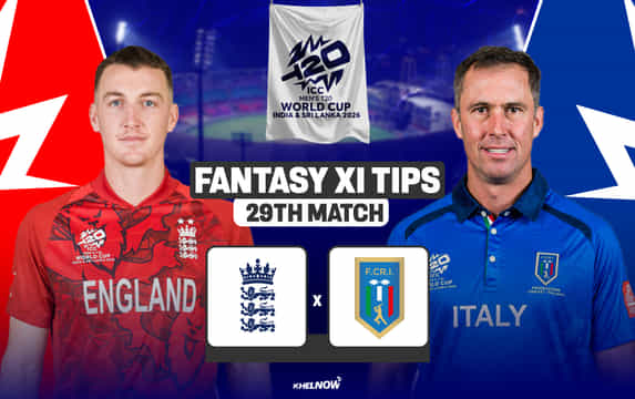 ENG vs ITA Dream11 Prediction, Dream11 Playing XI, Today Match 29, ICC T20 World Cup 2026