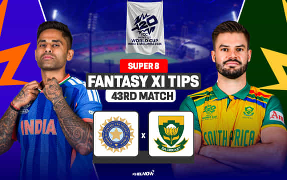 IND vs SA Dream11 Prediction, Dream11 Playing XI, Today Match 43, Super 8, ICC T20 World Cup 2026