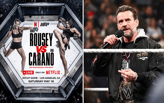 CM Punk , Ronda Rousey vs Gina Carano