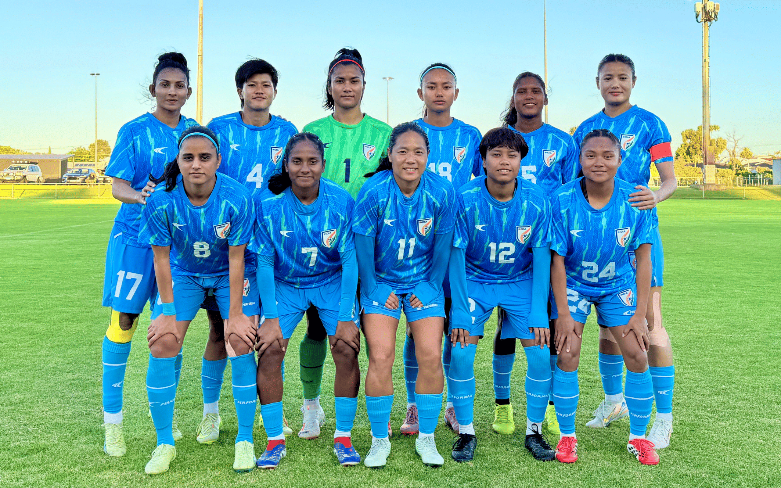 Indian senior women's team outclass Perth Azzurri in commanding victory