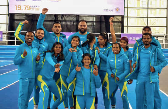 How did India perform at the Asian Indoor Athletics Championships 2026?