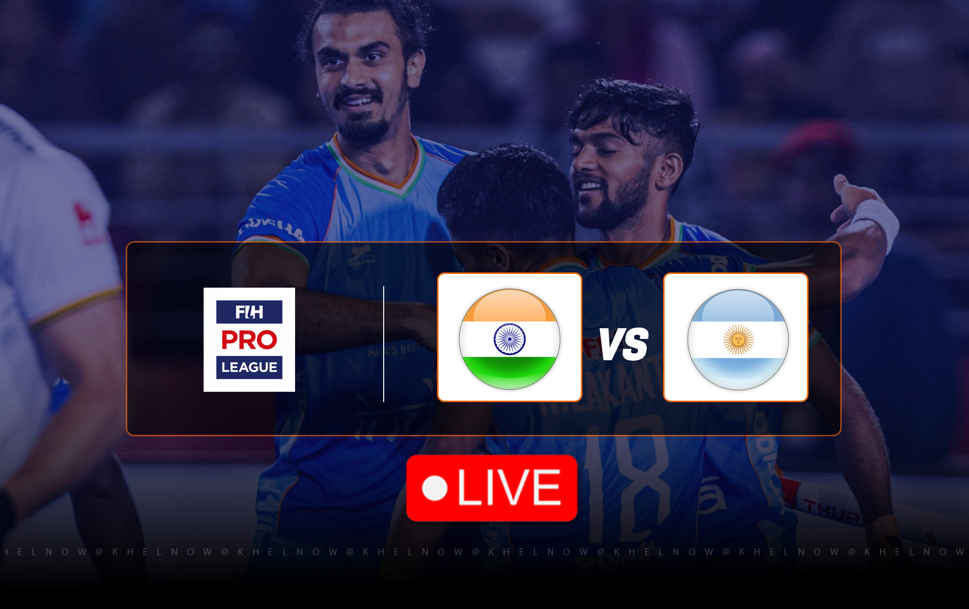 India vs Argentina Live Updates, FIH Pro League 2025-26