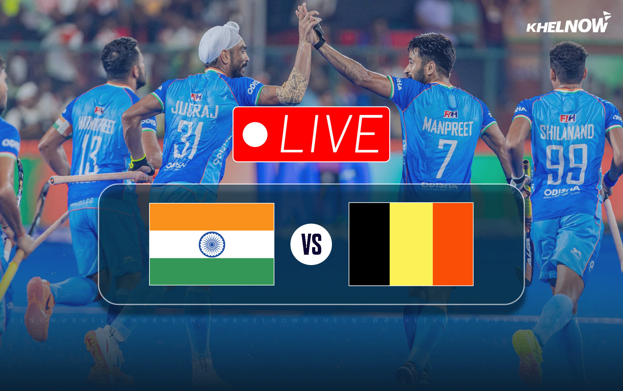 India vs Belgium Live Updates, Men's FIH Pro League 2025-26