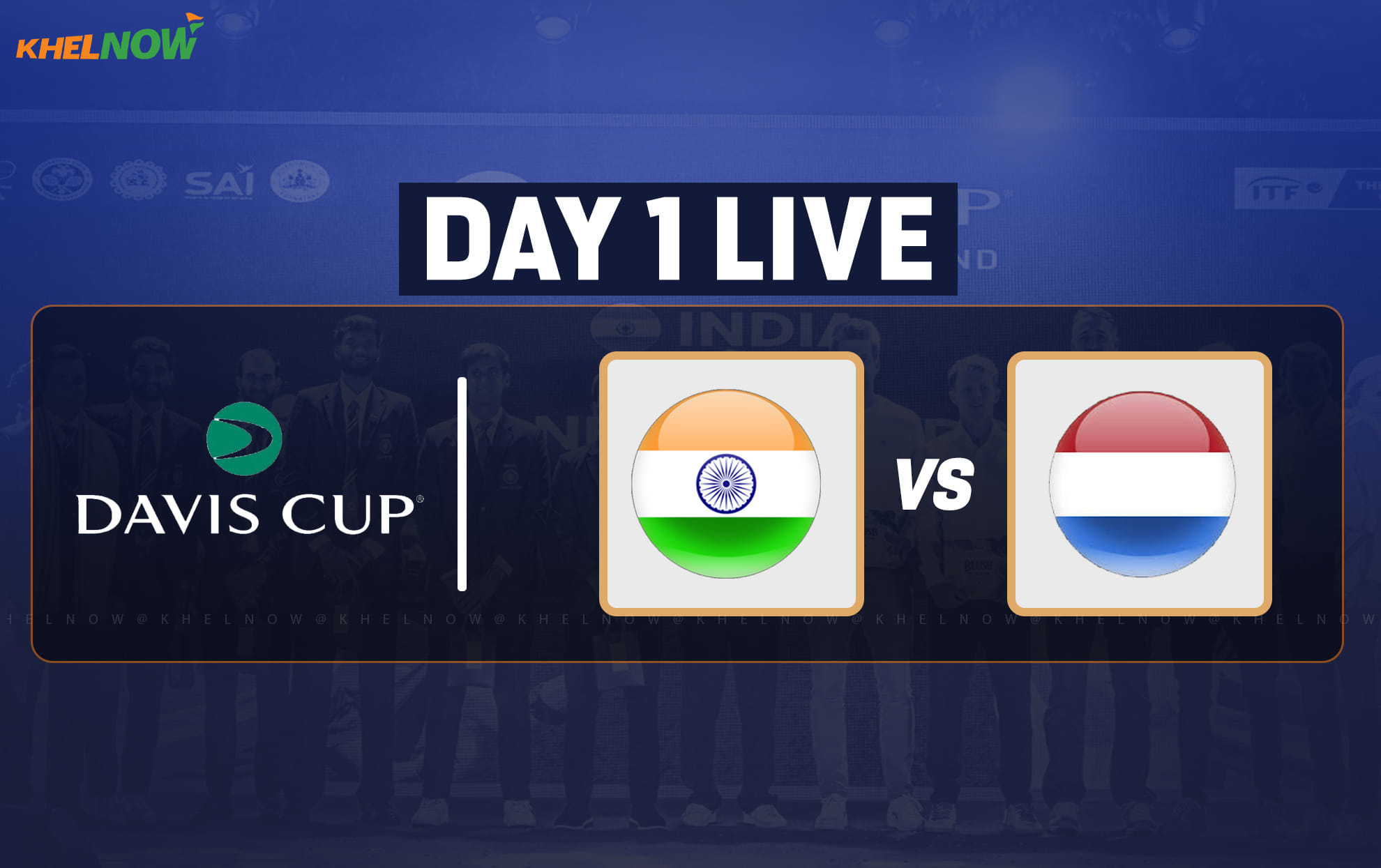 India vs Netherlands Live Streaming, Davis Cup 2026 Round 1 Qualifiers