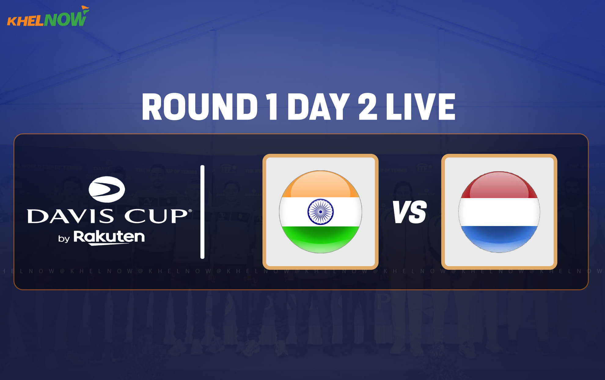 India vs Netherlands Day 2 Live Streaming, Davis Cup 2026 Qualifiers Round 1