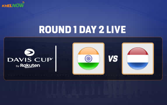 India vs Netherlands Day 2 Live Streaming, Davis Cup 2026 Qualifiers Round 1