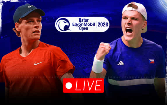 Jannik Sinner vs Jakub Mensik live streaming, TV channel, where & how to watch: ATP Qatar Open 2026