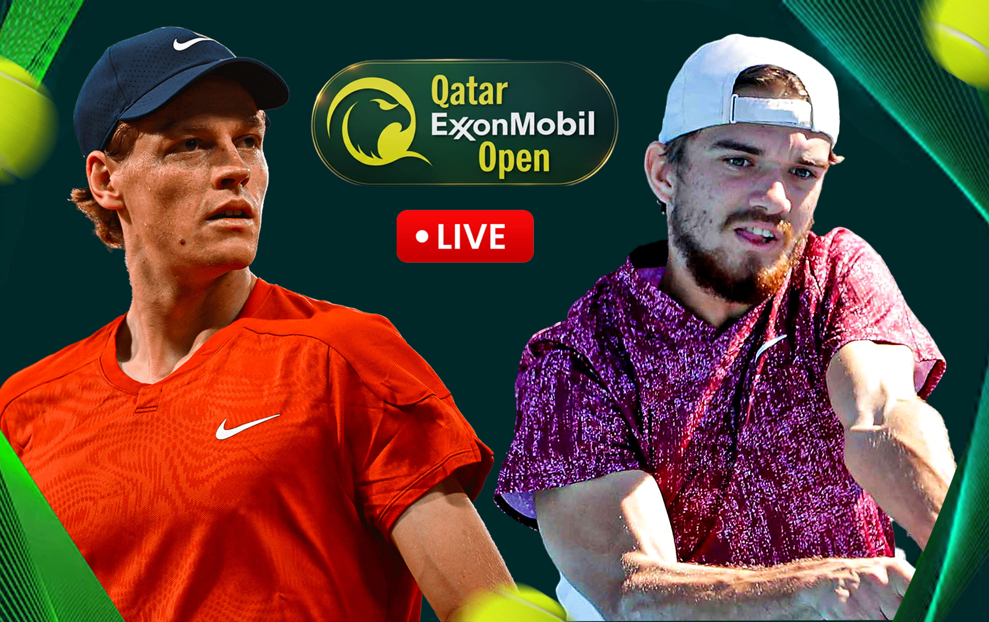 Jannik Sinner vs Tomas Machac live streaming, TV channel, where & how to watch: ATP Qatar Open 2026