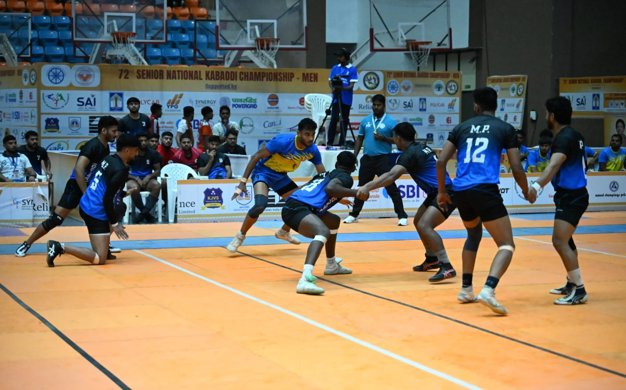 Day 2 results of 72nd Senior National Men's Kabaddi Championship 2026; Services, Indian Railways continue strong run