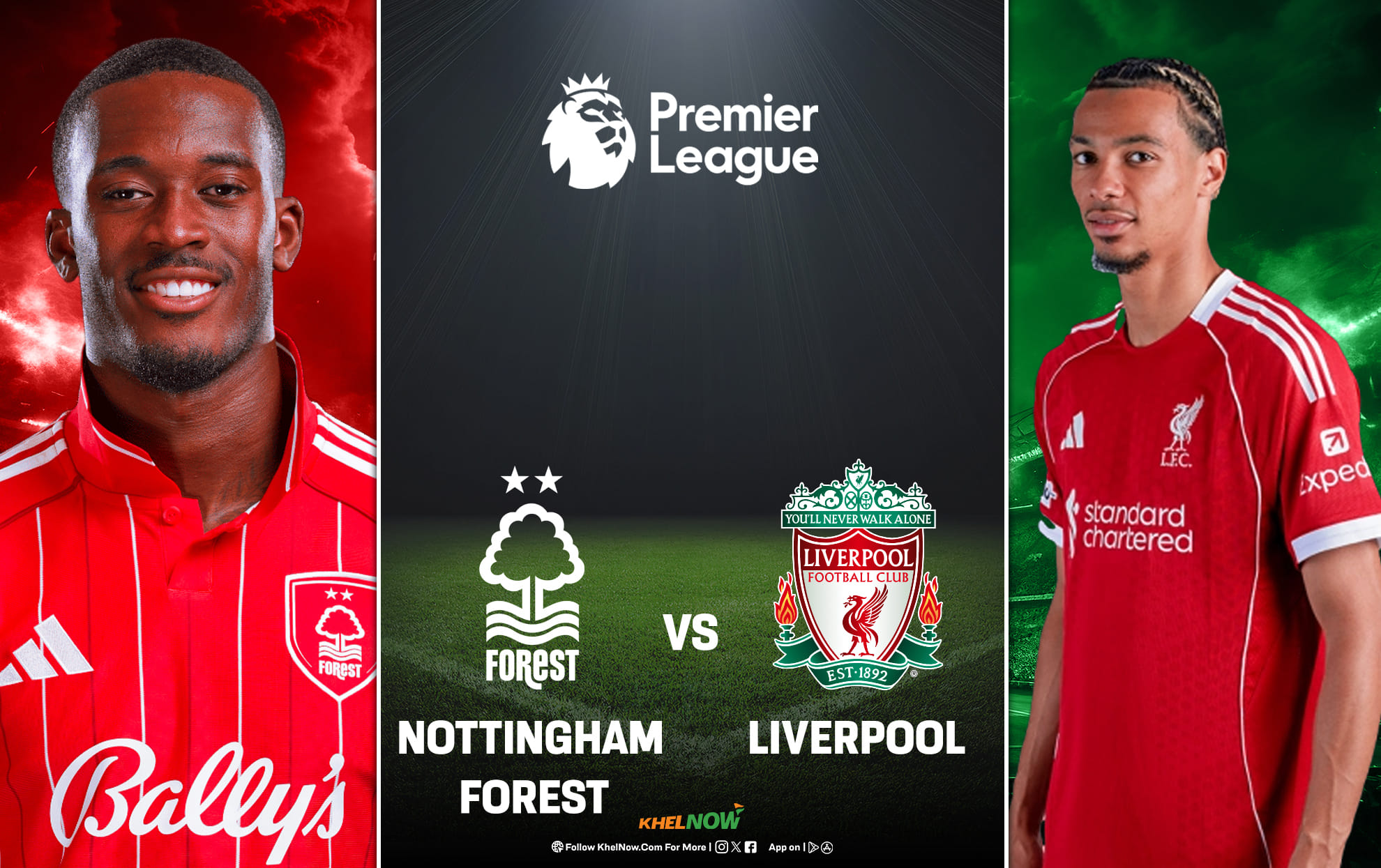Preview: Nottingham Forest vs Liverpool Prediction, lineups, betting tips & odds | Premier League 2025-26