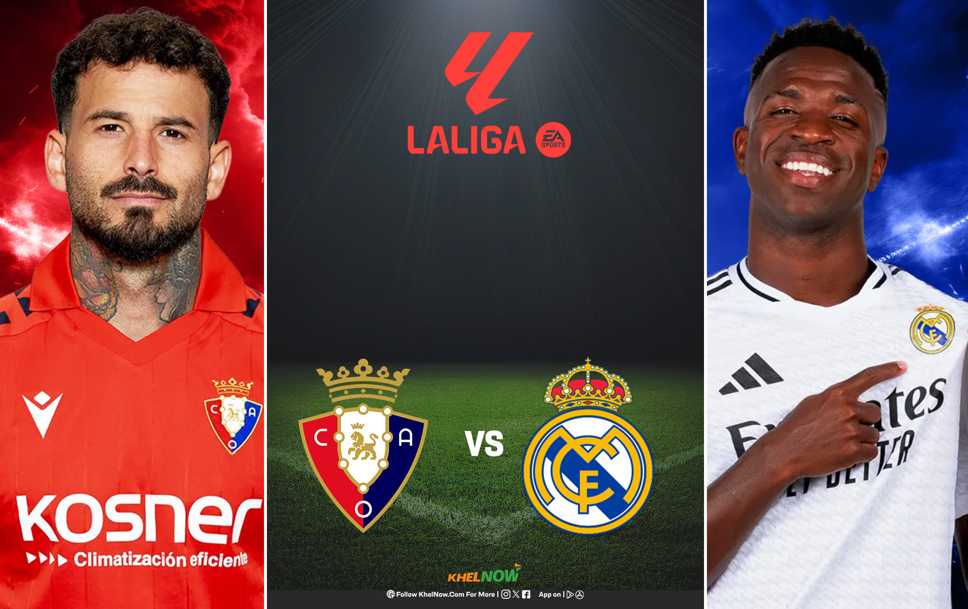 Preview: Osasuna vs Real Madrid Prediction, lineups, betting tips & odds | Laliga 2025-26