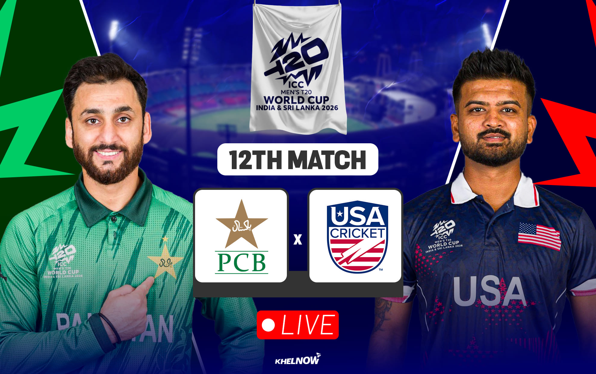 PAK vs USA Live streaming details, when & where to watch Pakistan vs USA T20 World Cup 2026 match 12