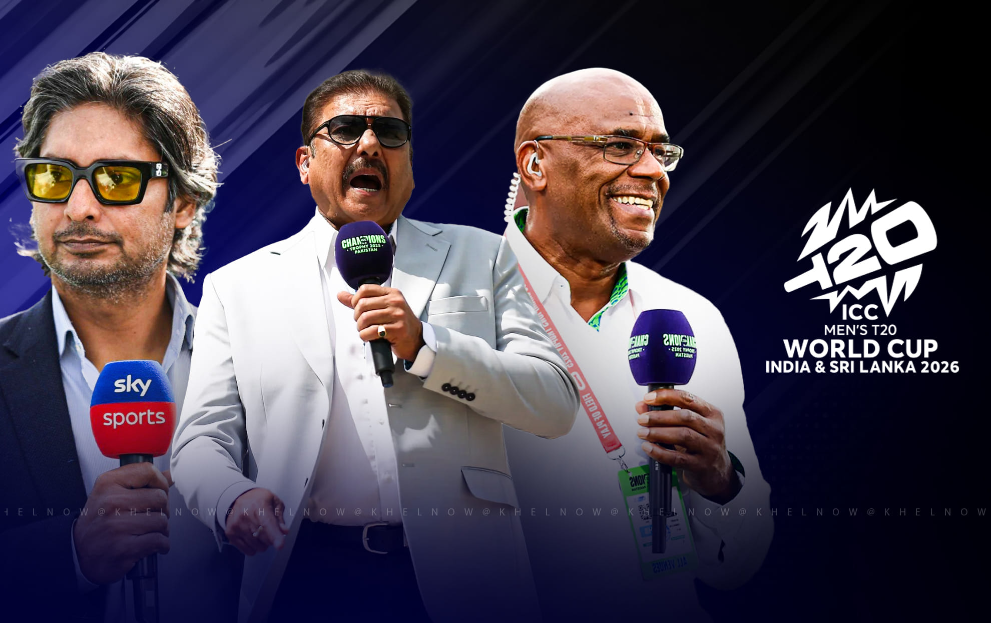 List of all commentators named for T20 World Cup 2026