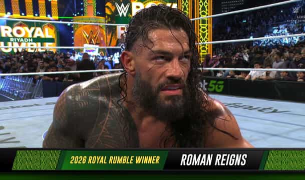 Roman Reigns WWE Royal Rumble 2026