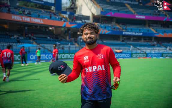 Sher Malla, Nepal, ENG vs NEP