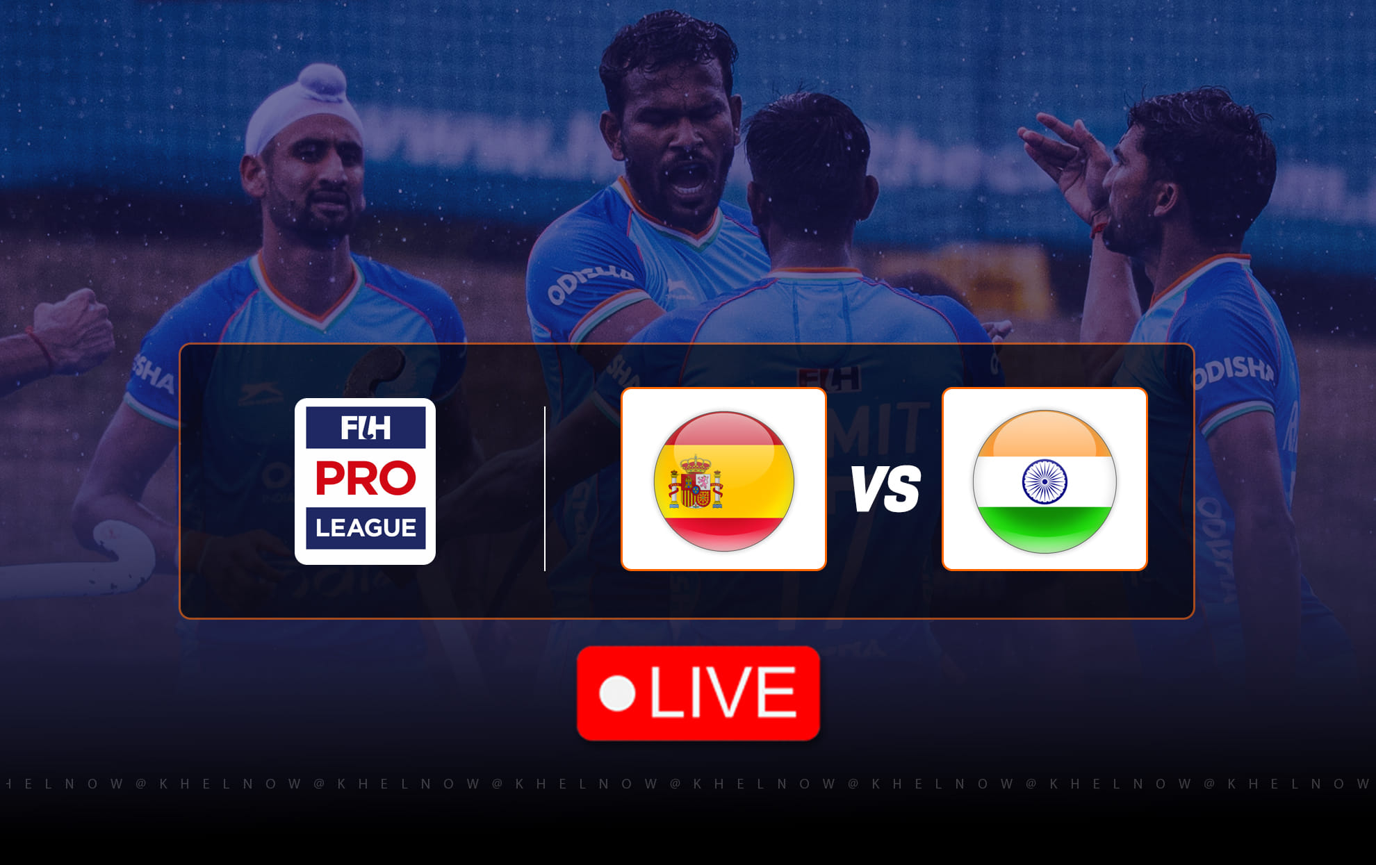 Spain vs India Live Updates, Men's FIH Pro League 2025-26
