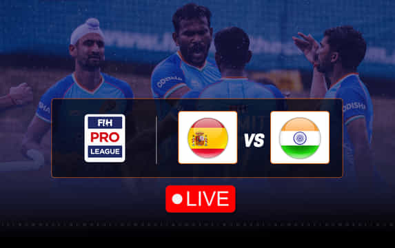 Spain vs India Live Updates, Men's FIH Pro League 2025-26