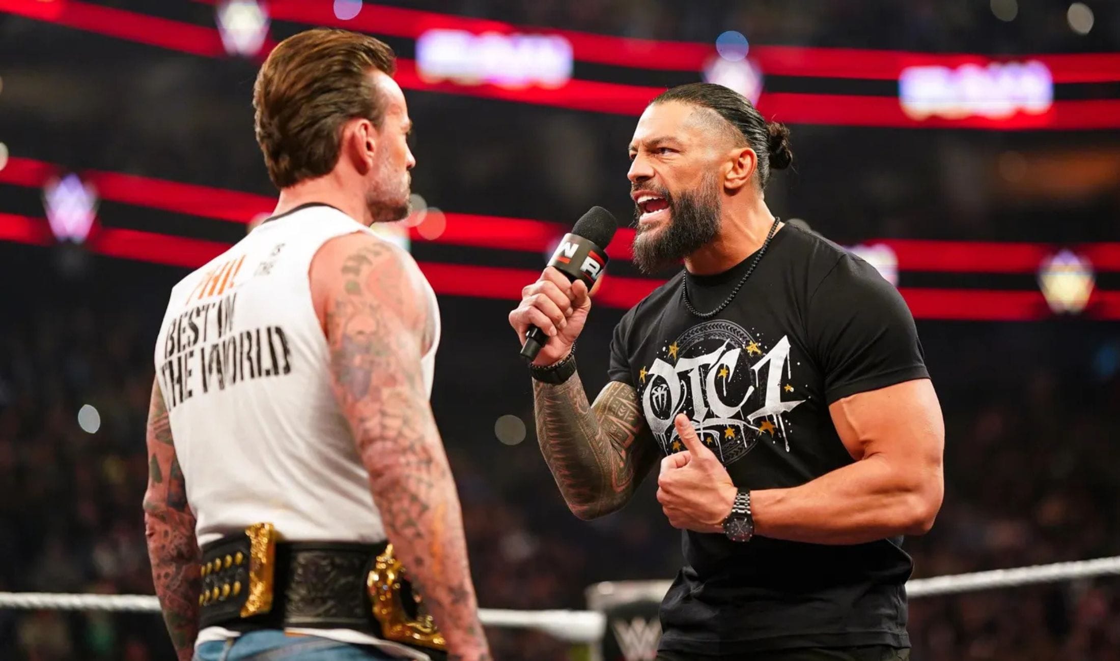 WWE RAW WrestleMania 42 Roman Reigns CM Punk