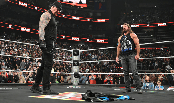 WWE Raw The Undertaker & AJ Styles